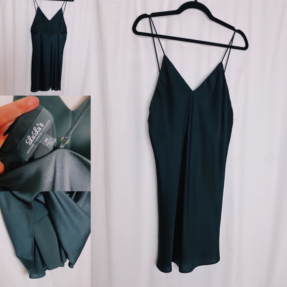 Lulus Dresses & Skirts - Lulu’s Black Mini Slip Dress Size M